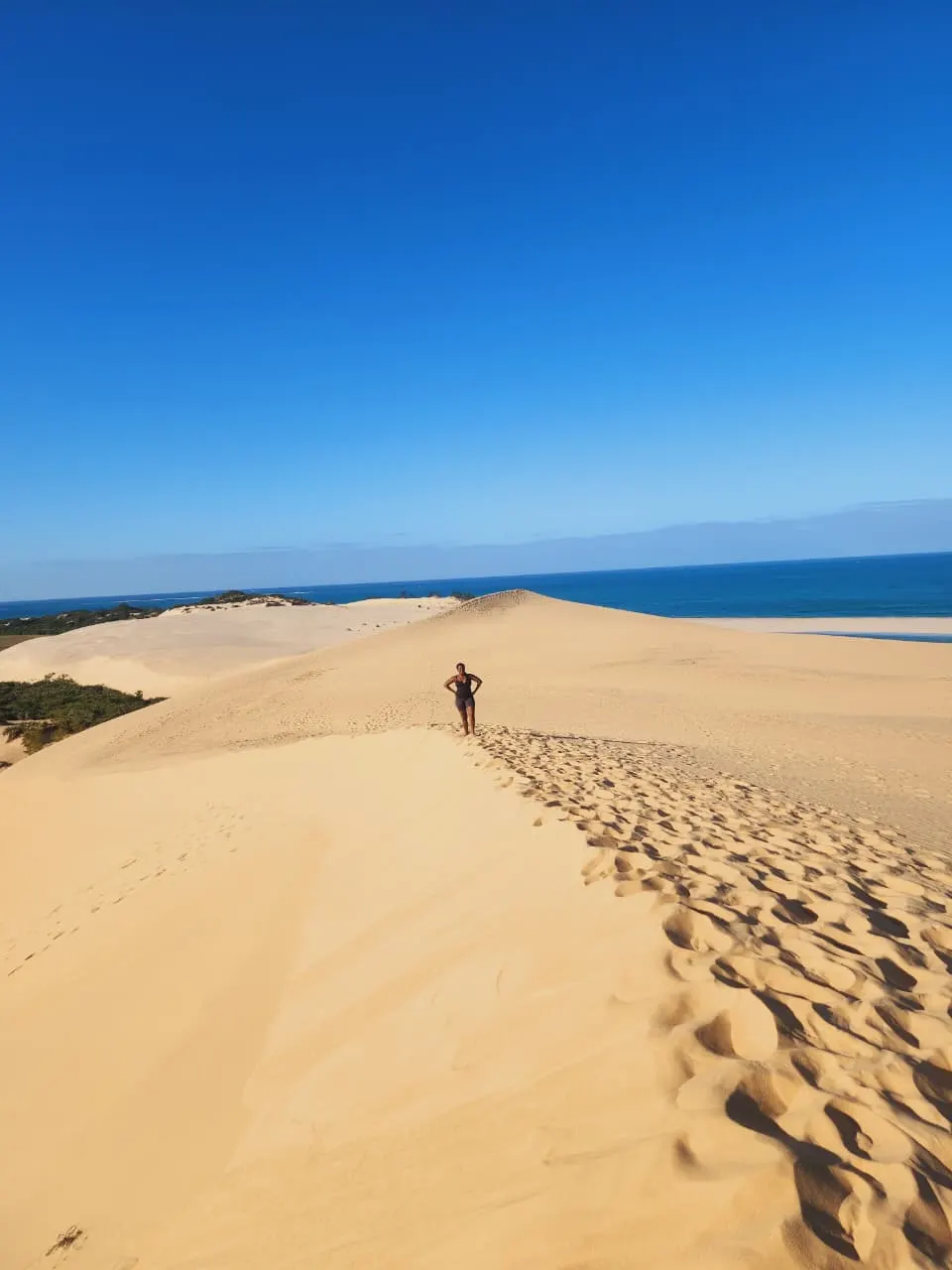 Bazaruto Island — On top of the dunes